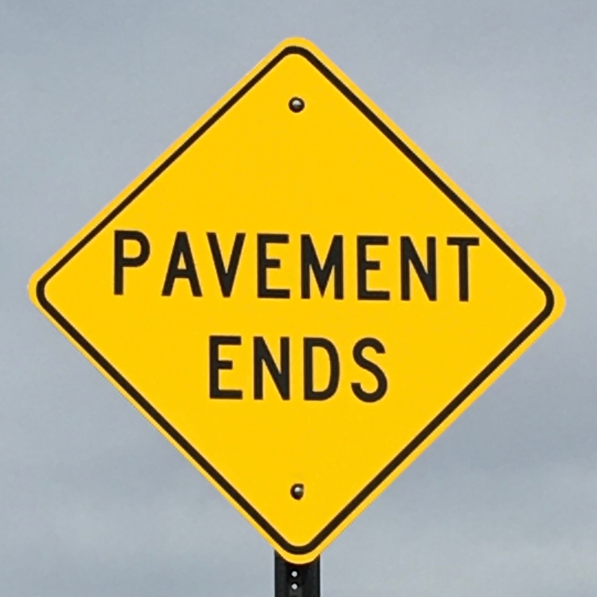 The road continues but...